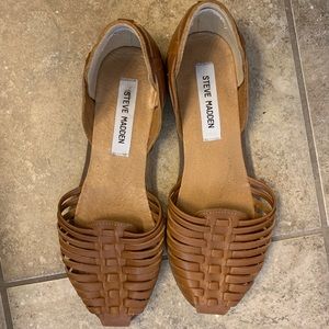 Leather sandals-Steve madden